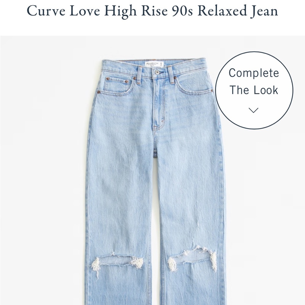 Abercrombie 90’s Relaxed Jeans